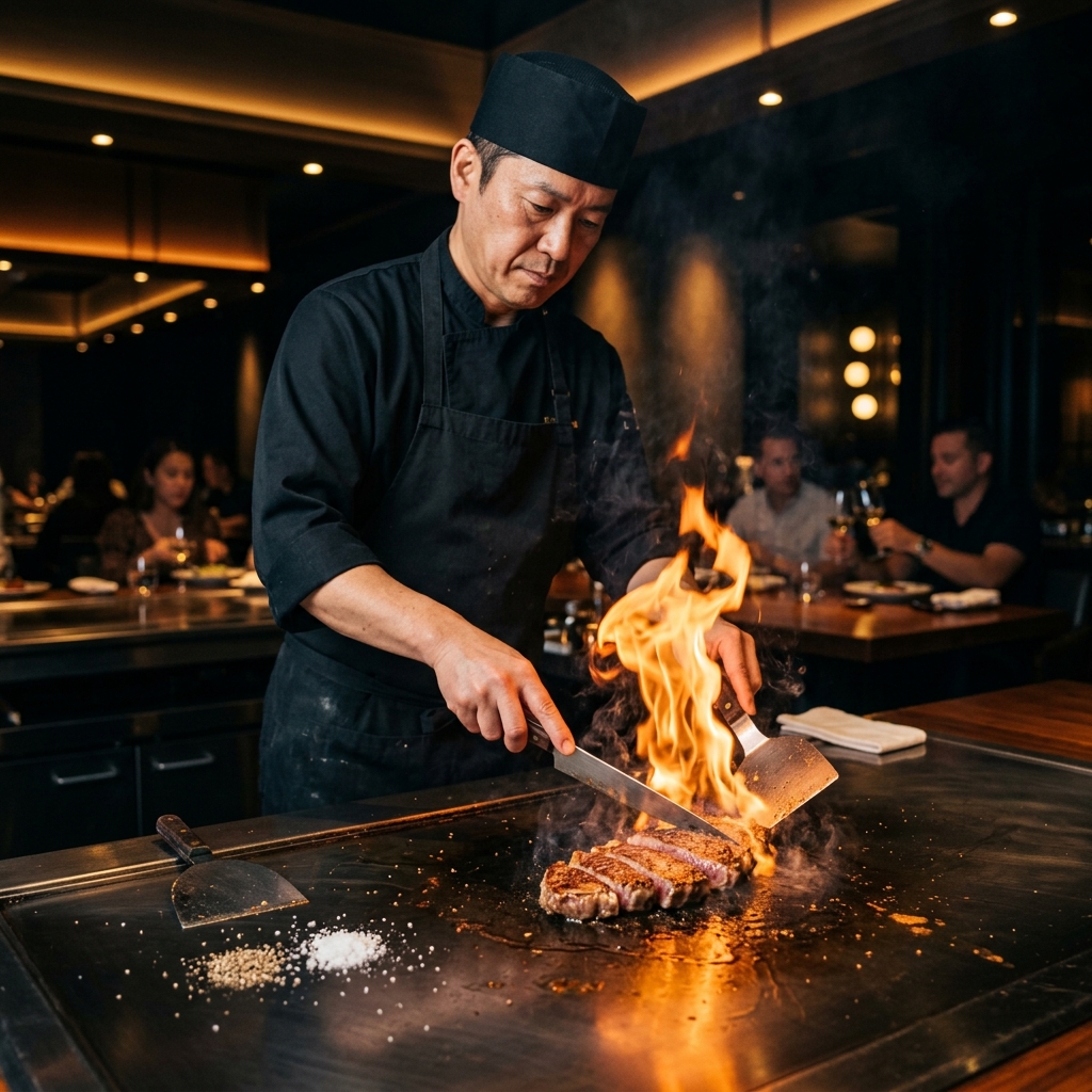 鉄板焼スポット